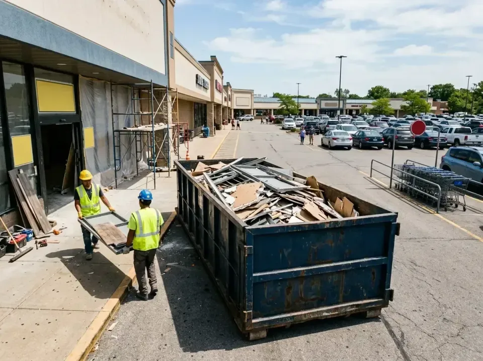 retail-store-renovation-debris-003 — frequently asked questions, Roll-off Dumpster Rentals in Morrison, IL